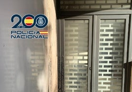 Discute con otro mendigo por los horarios para pedir limosna en Málaga y provoca un incendio