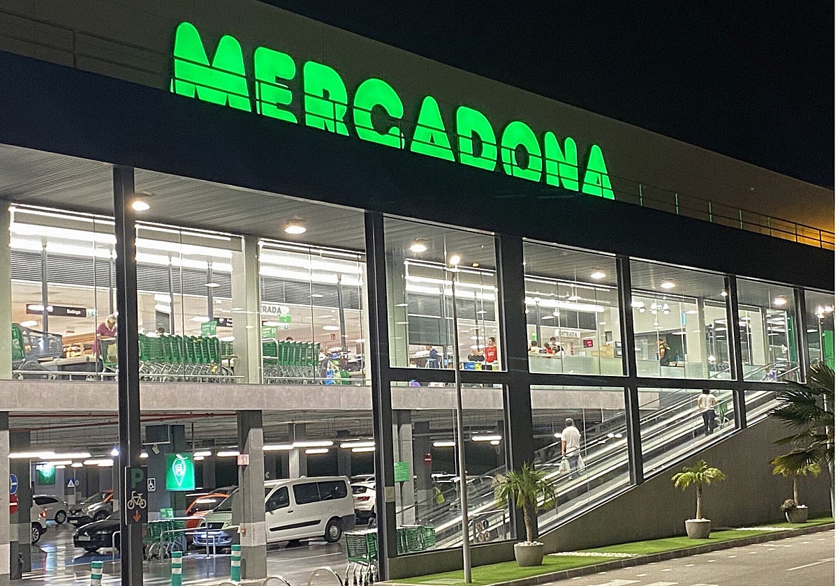Imagen de un supermercado de Mercadona