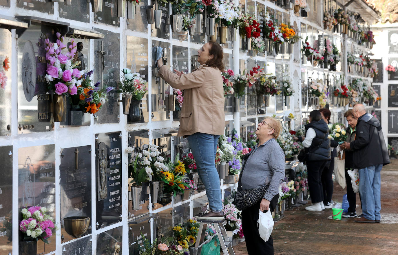 El eterno recuerdo a los difuntos en Córdoba el Día de Todos los Santos, en imágenes