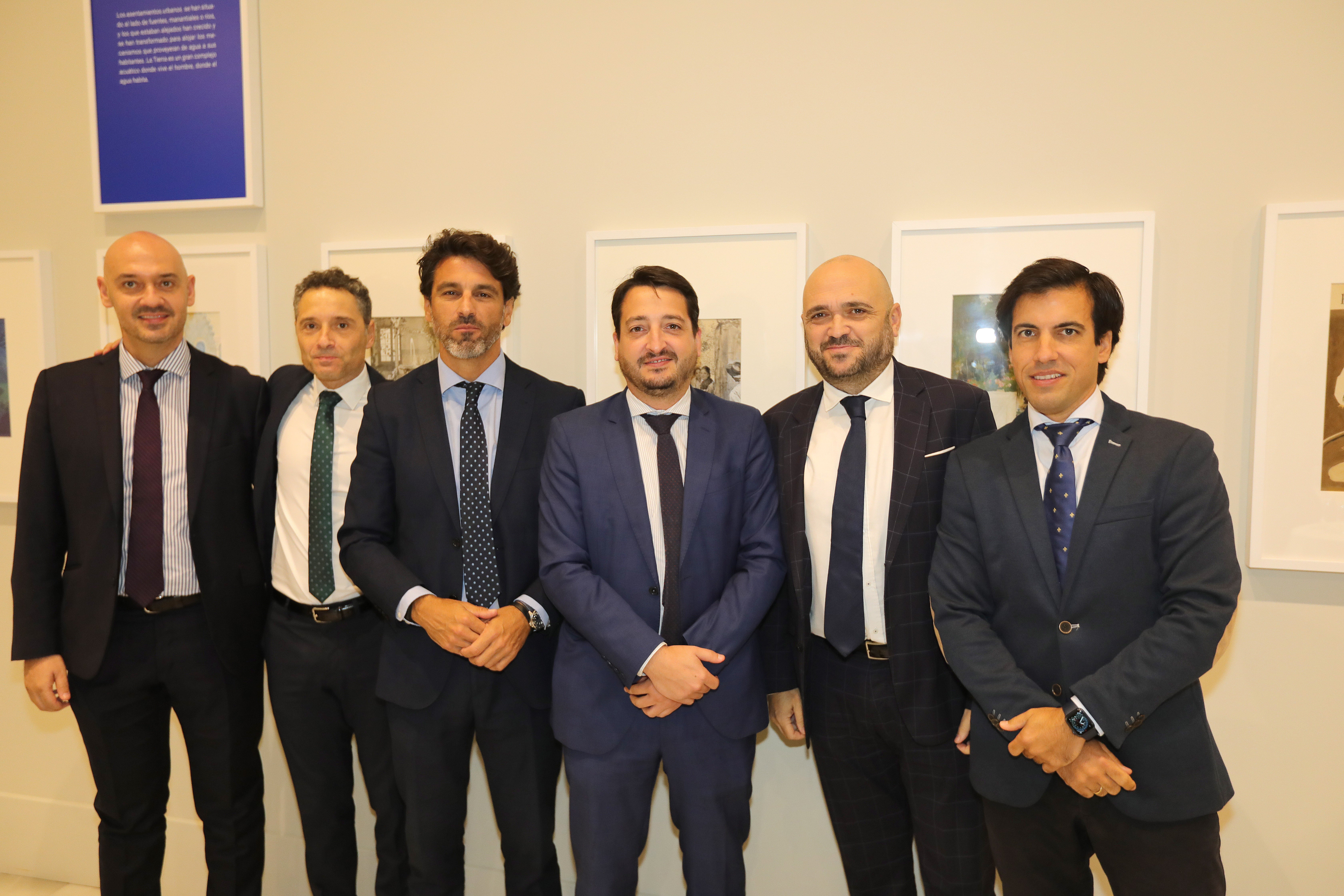 Federico Diaz, Diego López, José Antonio Ruiz, Antonio Alba, Manuel García y Ramon Guerrero