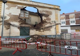 Urbanismo requiere al dueño de la casa caída en la calle Goya que la demuela