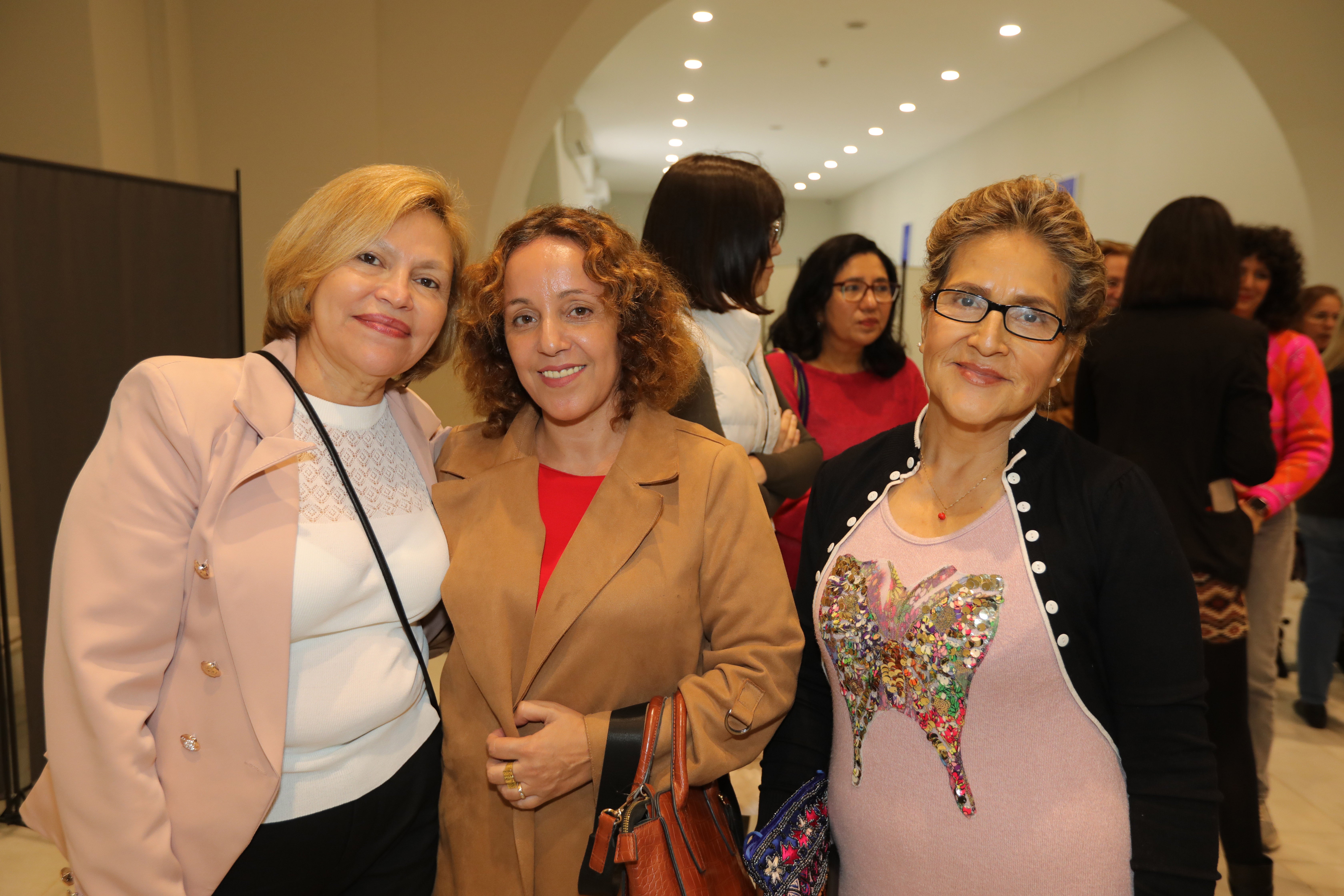 María Auxiliadora Herrera, Amal Lasark y Genoveva Torres