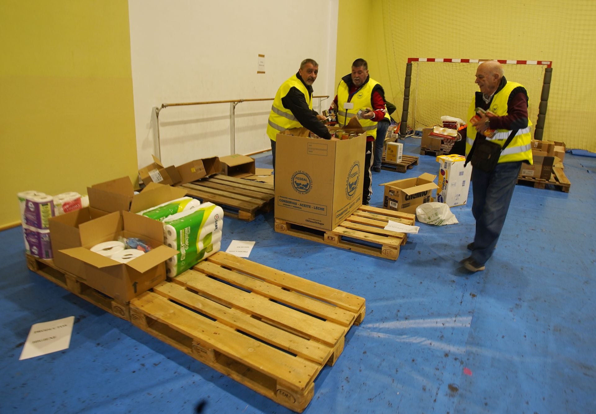 Toneladas de generosidad con destino a Valencia