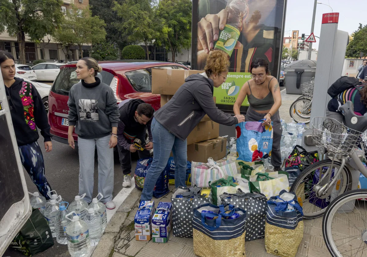 Miles de personas se han desplazado a la Comunidad Valenciana para ayudar a las víctimas de la DANA