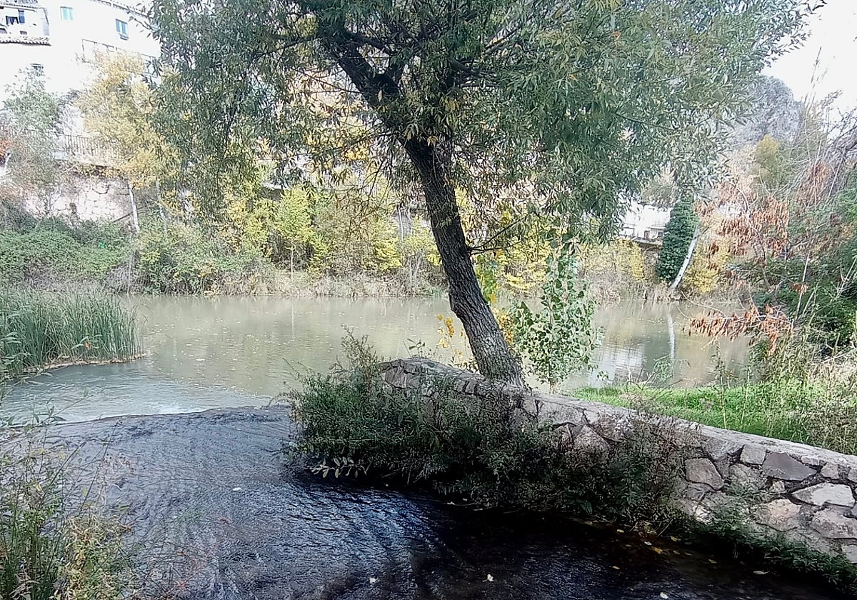 Paraje de los Remedios, Cuenca: el río Huécar desemboca en el Júcar rumbo a Valencia