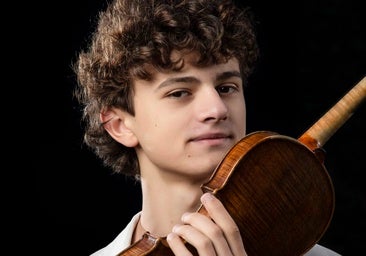 Marcelo Ré, el prodigio del violín madrileño de solo 15 años: «Los jóvenes que no escuchan música clásica no saben lo que se pierden»