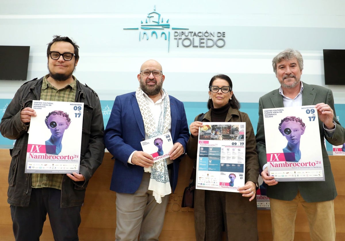 Javier Fuentes, Tomás Arribas, Bernadette García y Ángel Segovia