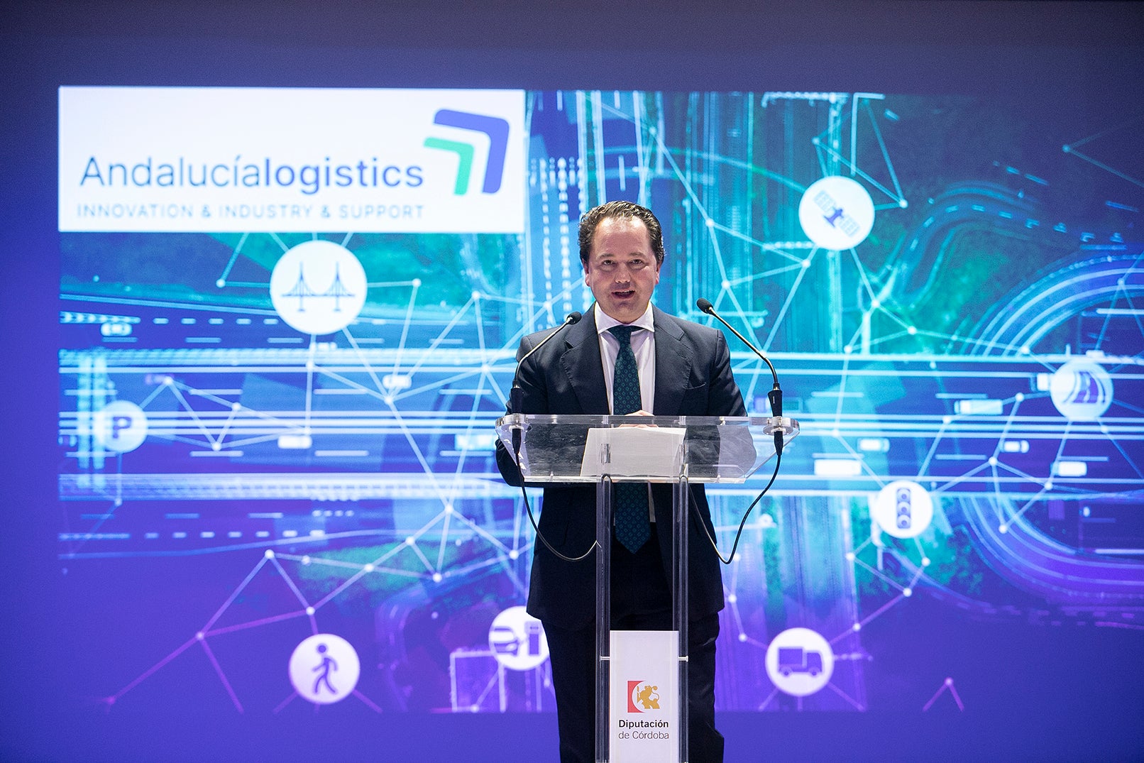 La puesta de largo del clúster logístico de Andalucía en Córdoba, en imágenes