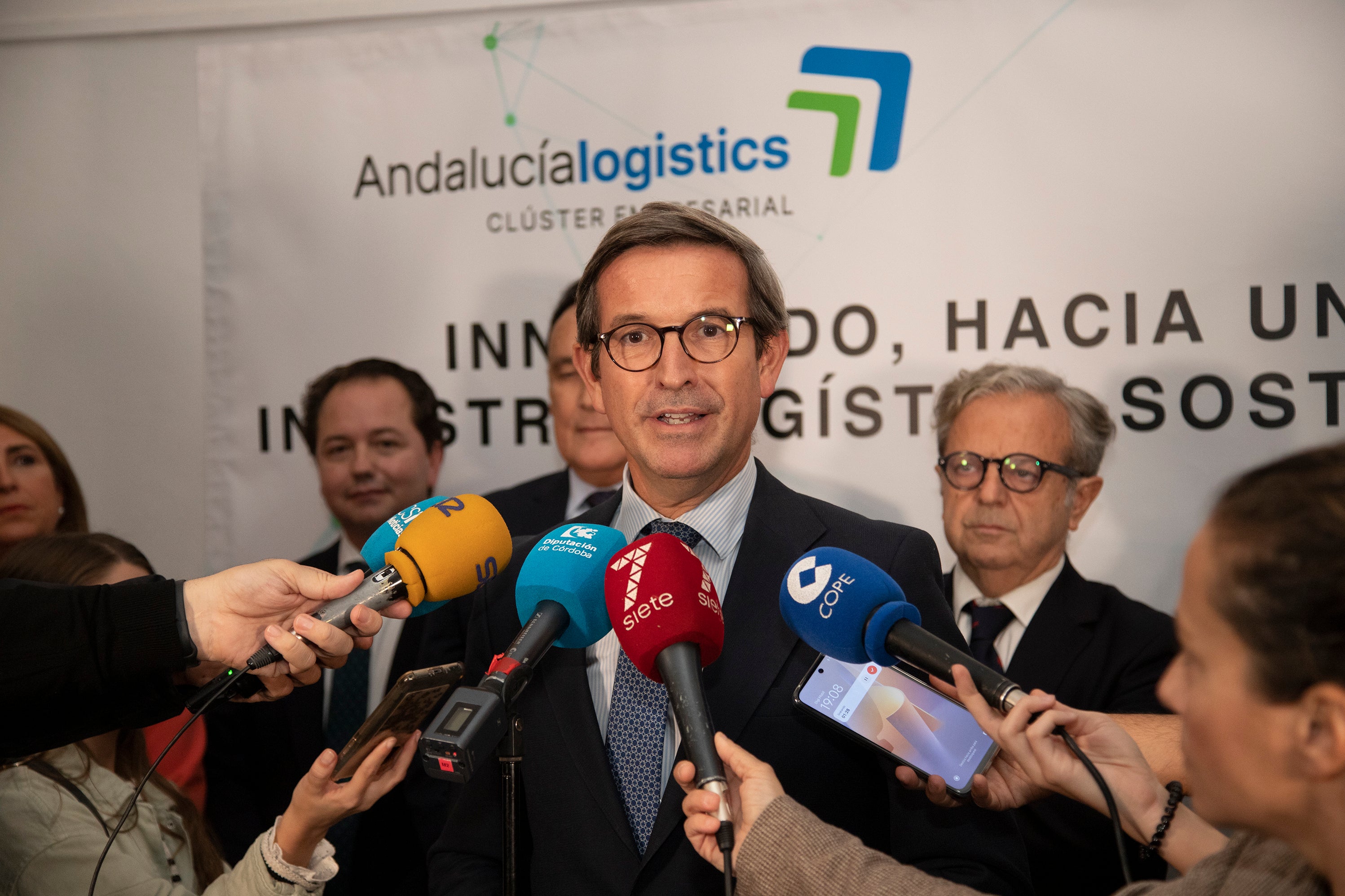 La puesta de largo del clúster logístico de Andalucía en Córdoba, en imágenes