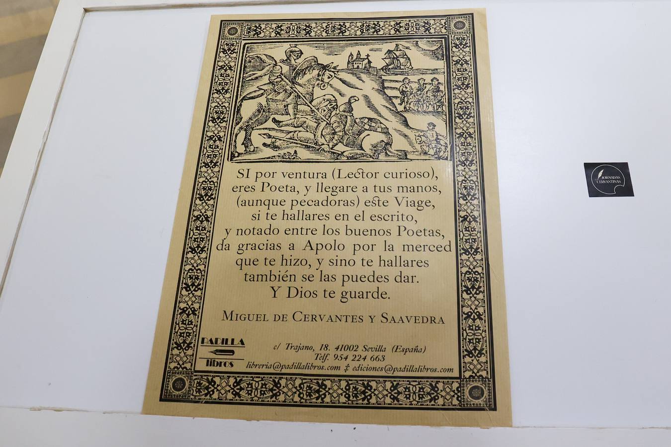 La exposición &#039;Cervantes. Un viaje de Castro al Parnaso&#039;, en imágenes