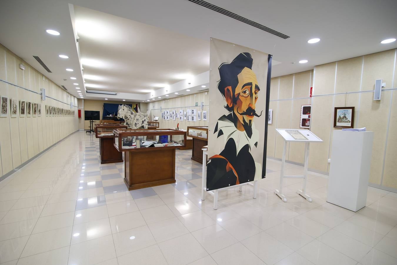 La exposición &#039;Cervantes. Un viaje de Castro al Parnaso&#039;, en imágenes