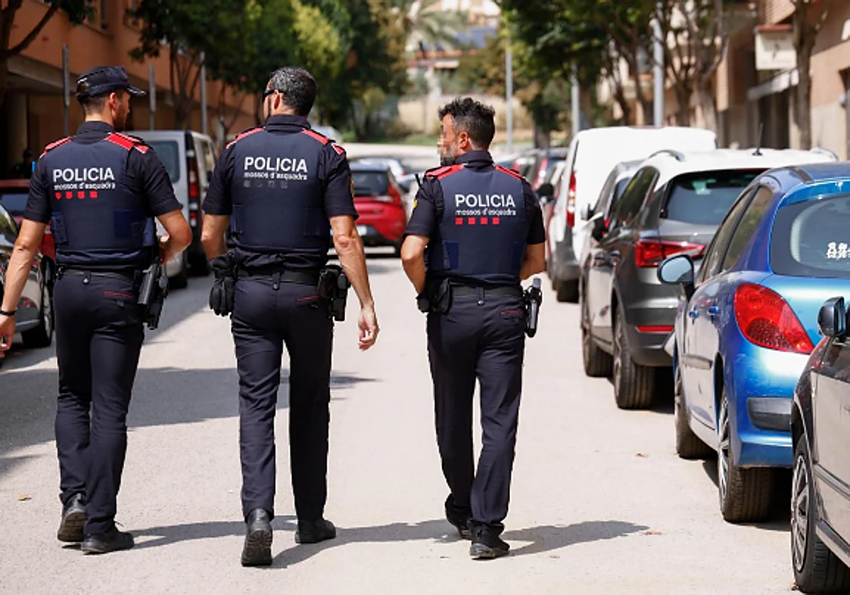 Efectivos de los Mossos, en una imagen de archivo
