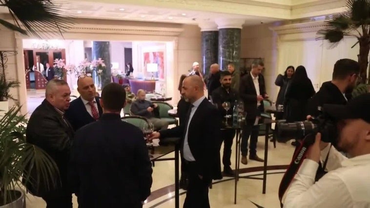 El "Club Trump' de Albania celebra la victoria del republicano en las presidenciales de EEUU