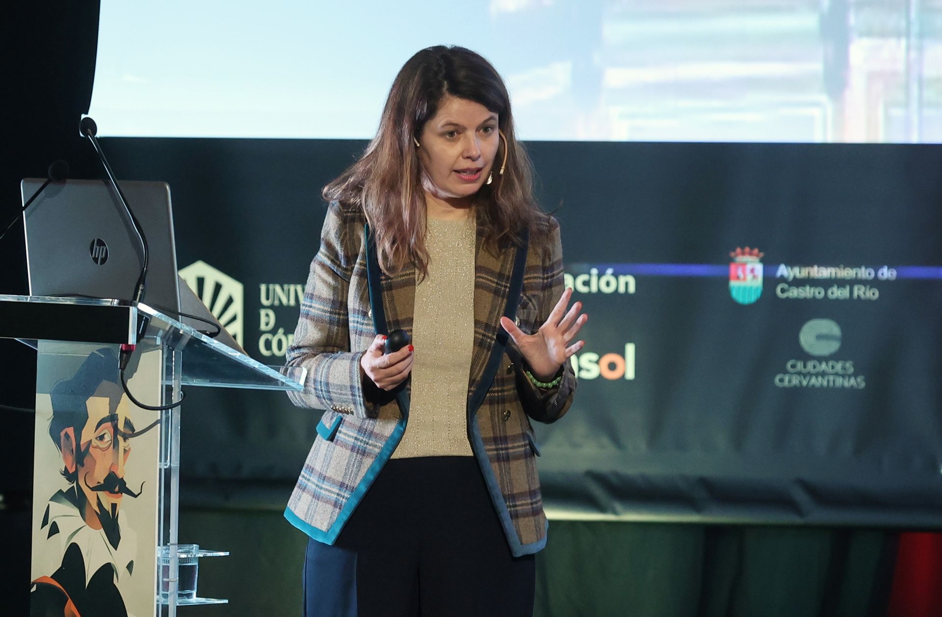 El cierre de las brillantes Jornadas Cervantinas de Castro del Río, en imágenes