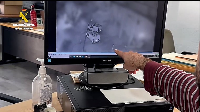 Imágenes revisadas durante la investigación