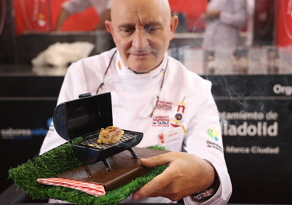 Chefs finalistas cocinan en el XX Concurso Nacional de Pinchos y Tapas 'Ciudad de Valladolid' y la VIII edición del Campeonato Mundial