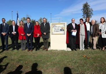 Talavera reconoce a Manuel Cerdán su «amor» por la ciudad dando su nombre a una plaza