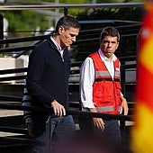 Mazón niega haberle dicho a Sánchez que la situación estaba bajo control la noche de la DANA en Valencia