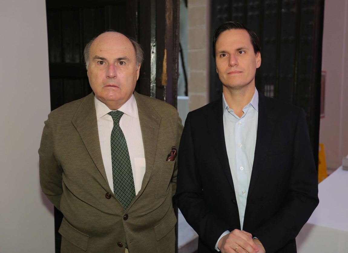 Cristóbal Moreno Murube y Cristóbal Moreno de León