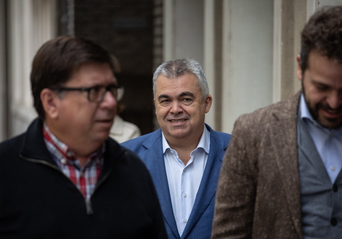 El secretario de Organización del PSOE, Santos Cerdán