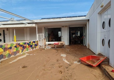 El SOS de un colegio de Catarroja para retomar las clases tras la DANA en Valencia: «No podemos meter 300 alumnos en una planta»