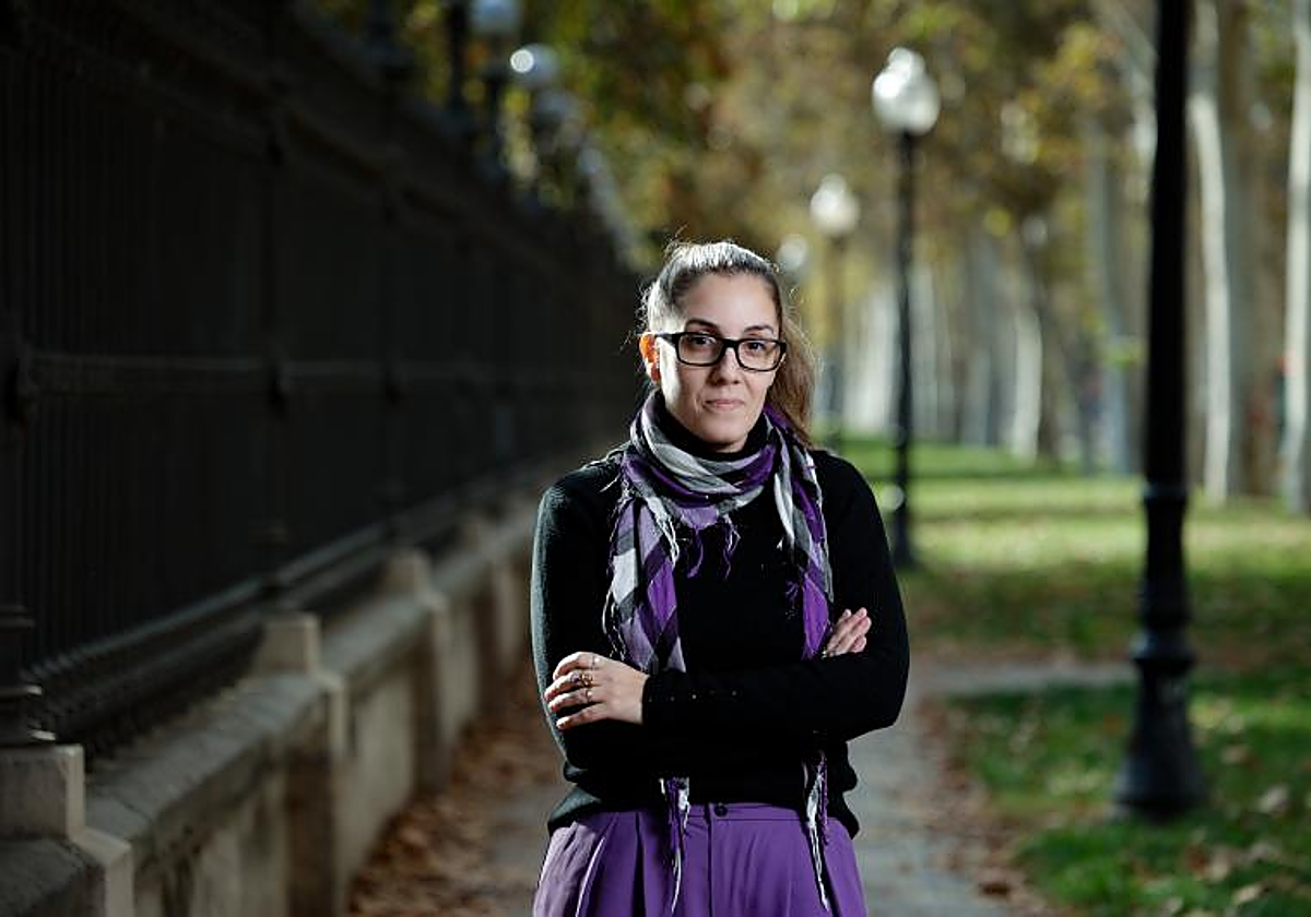 Conchi Abellán, hasta hoy coordinadora de Podemos Cataluña