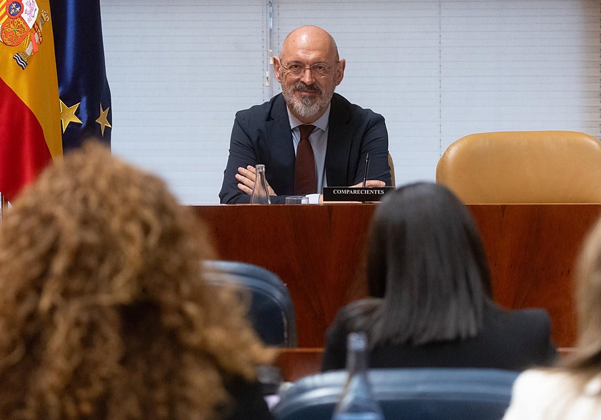 El rector de la Universidad Complutense de Madrid, Joaquín Goyache