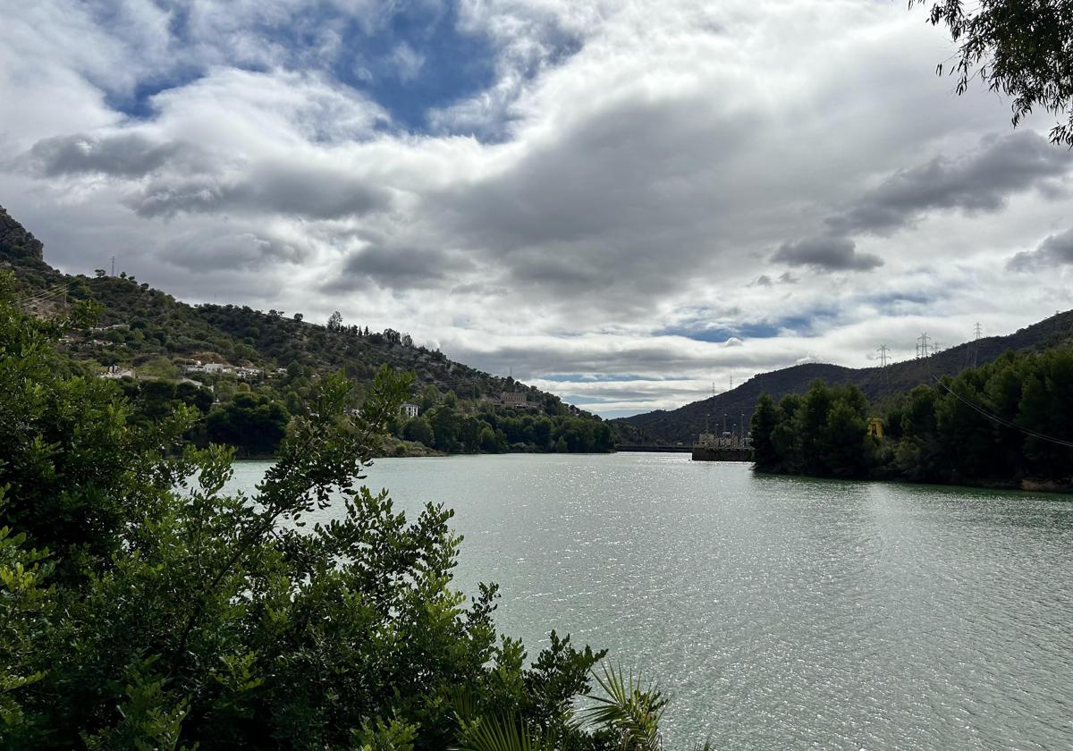 Embalse del Conde de Guadalhorce, en Málaga