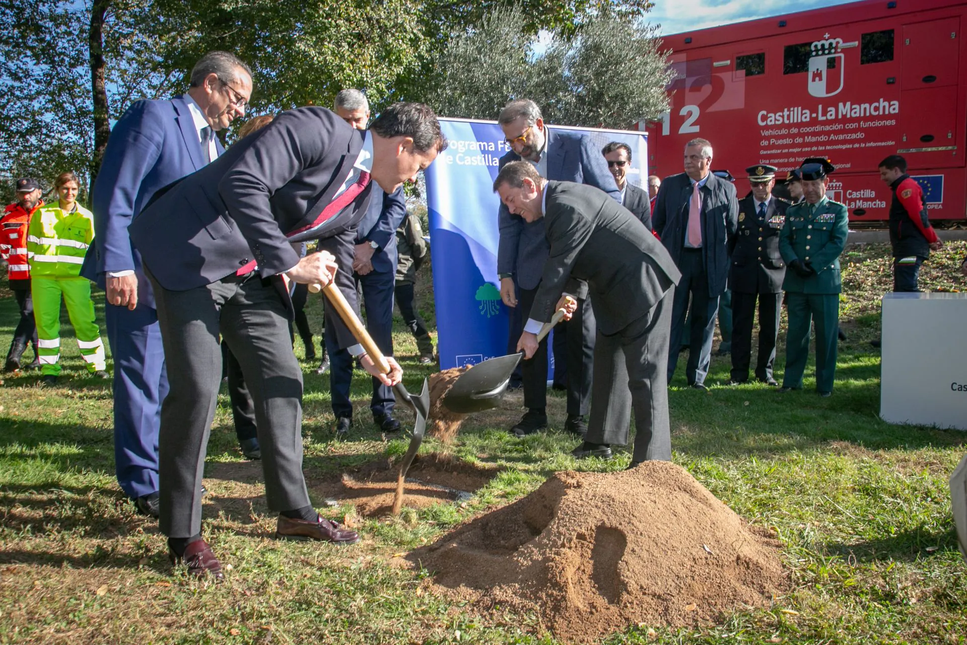 Se pone la primera piedra de la nueva sede del 112 en Toledo, que costará 14 millones de euros