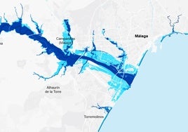 Las zonas inundables de Málaga: barrios y pueblos con mayor riesgo