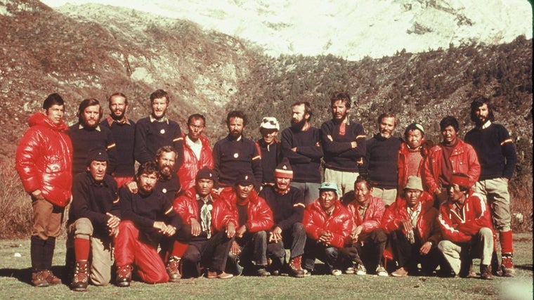 Expedición al Manaslu en 1975