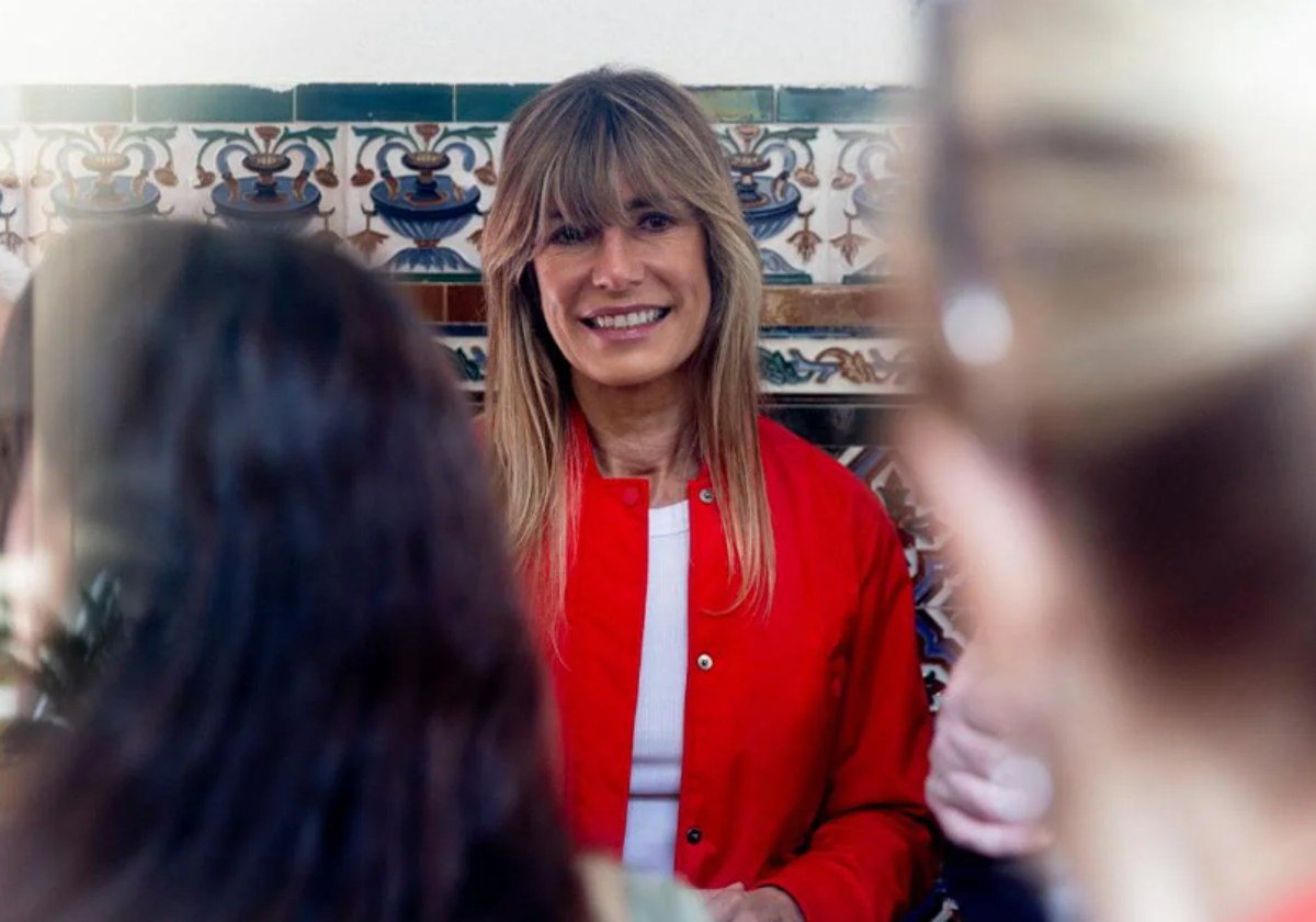 Begoña Gómez, en una imagen de las pasadas elecciones