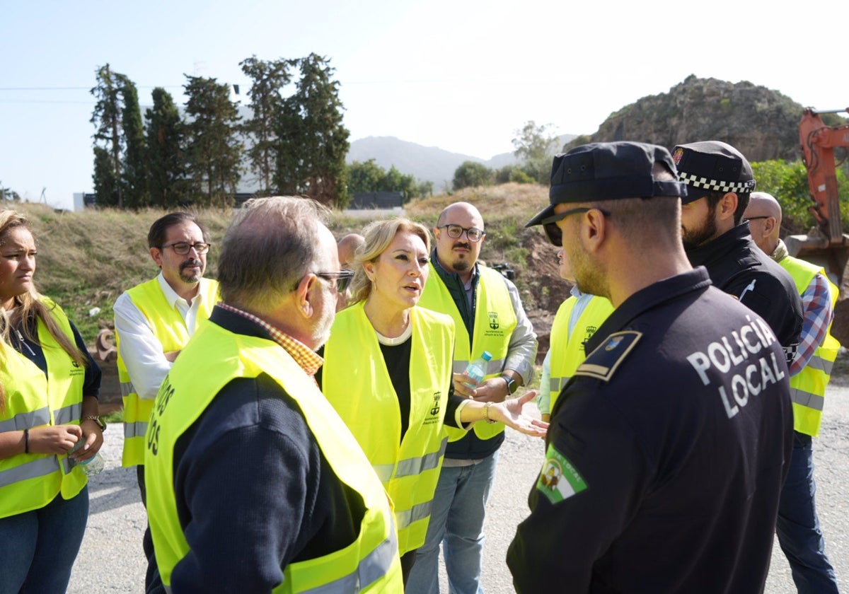 La consejera Carolina España, en Alhaurín de la Torre