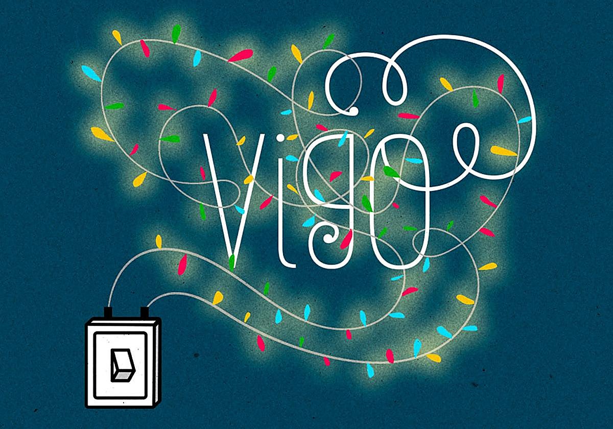 Horario encendido luces de Navidad de Vigo hoy: a qué hora es y cortes de tráfico previstos