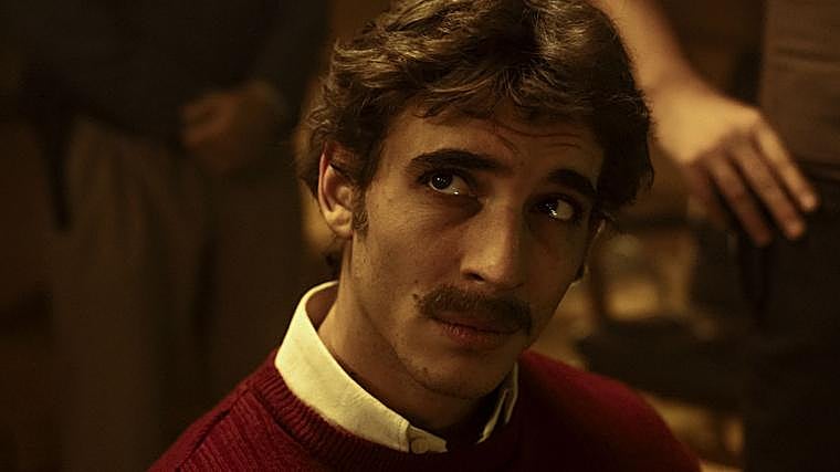 El actor Miguel Herrán interpreta al líder de la banda que asaltó el banco, Juan José Martínez