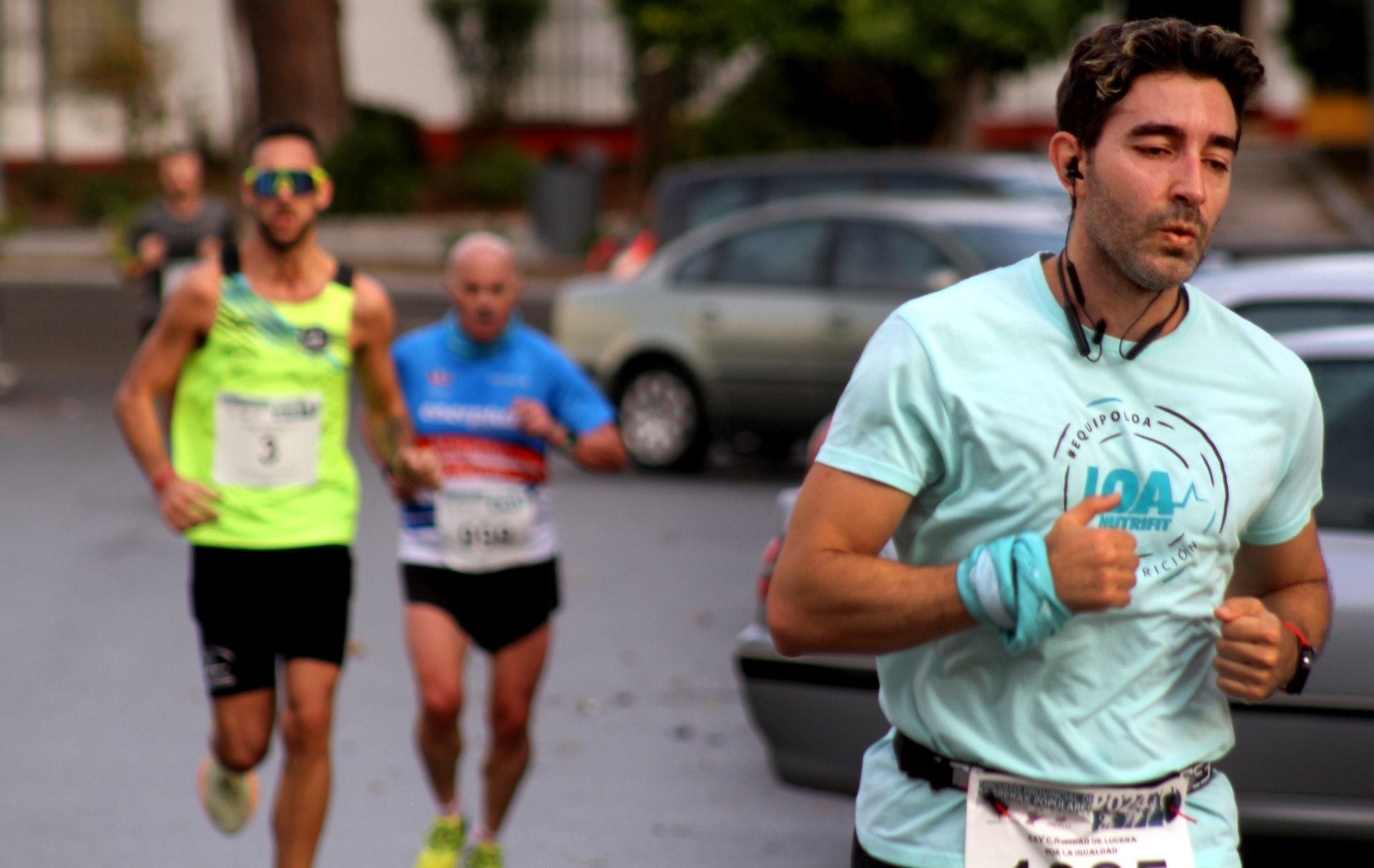 La carrera popular Ciudad de Lucena por la Igualdad, en imágenes