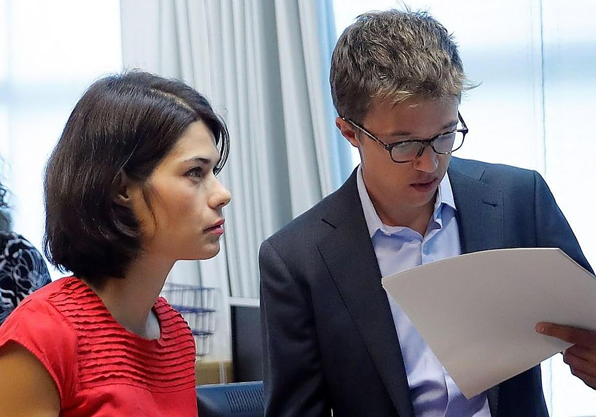 Isa Serra e Iñigo Errejón, en una foto de archivo