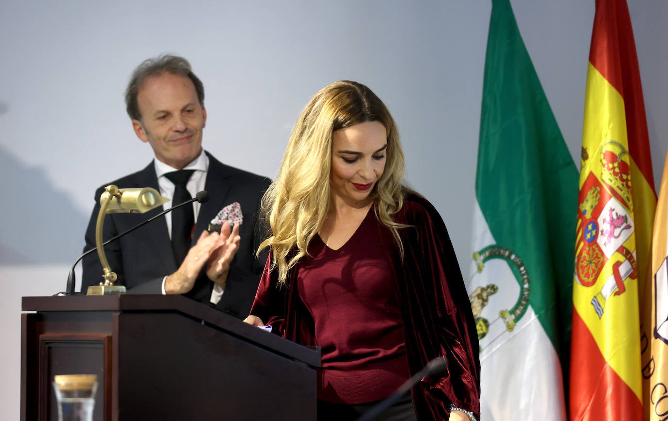 Miguel Poveda inaugura la Cátedra de Flamencología, en imágenes