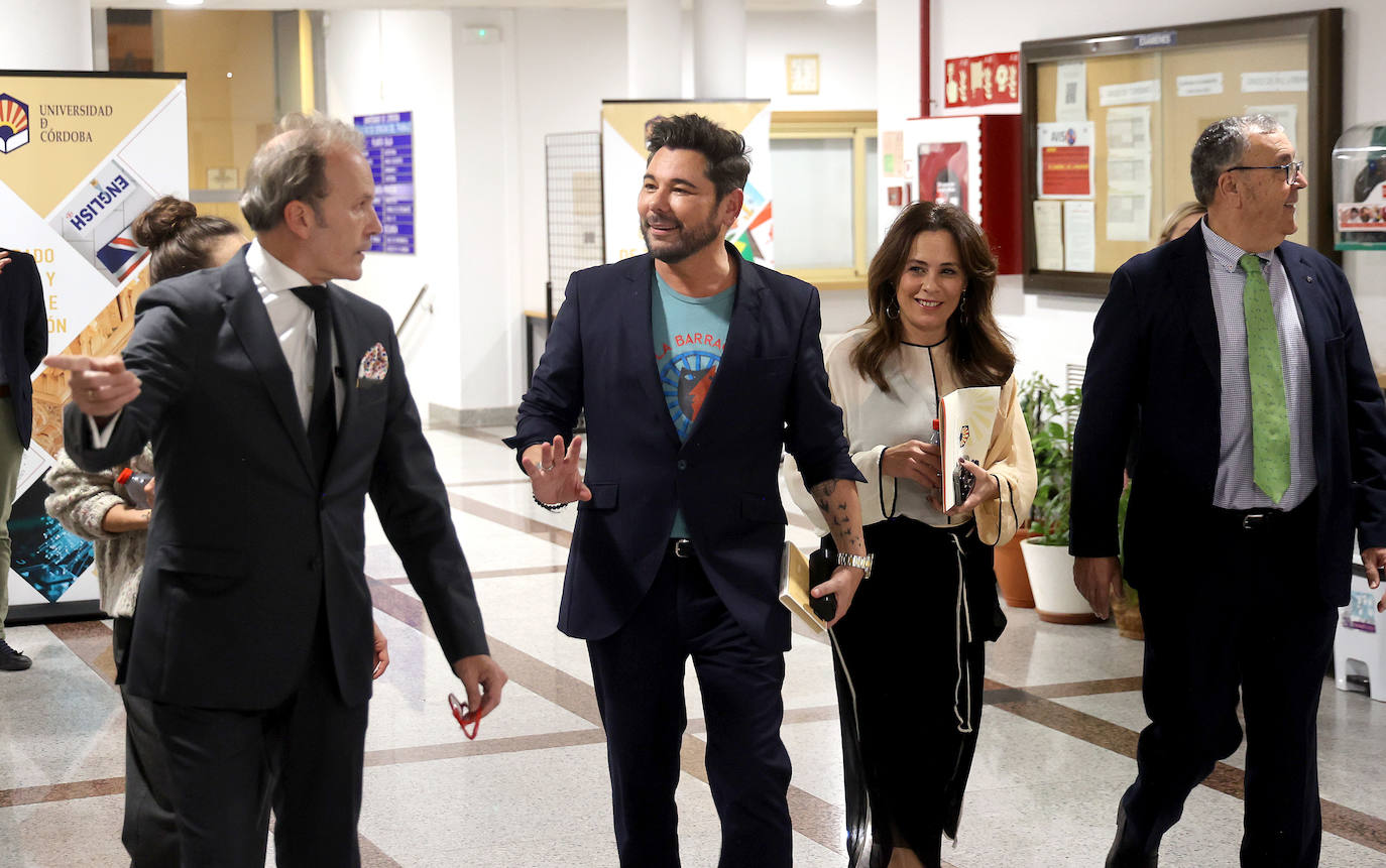 Miguel Poveda inaugura la Cátedra de Flamencología, en imágenes