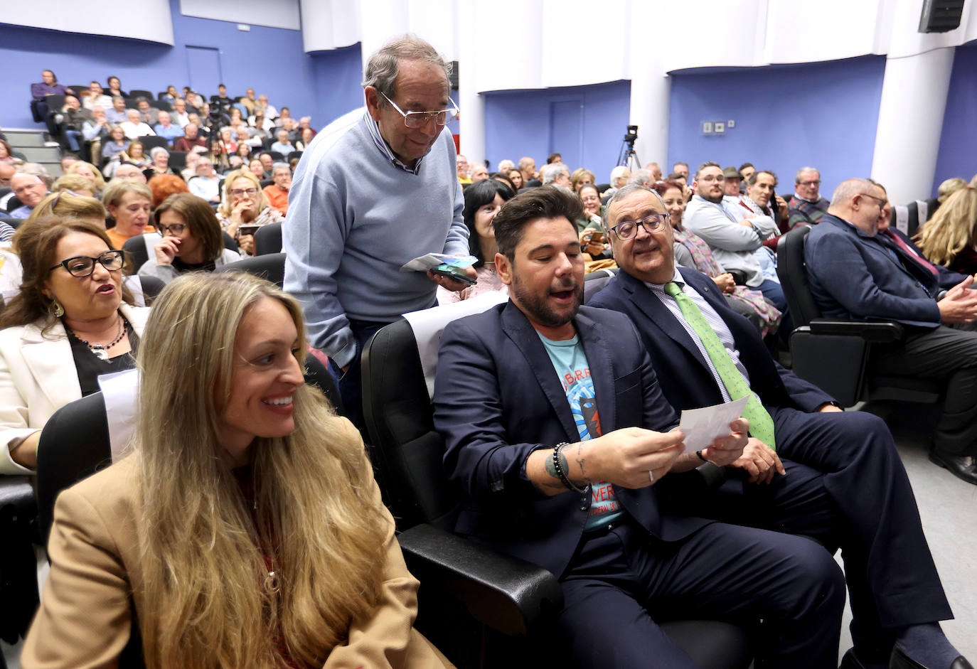 Miguel Poveda inaugura la Cátedra de Flamencología, en imágenes