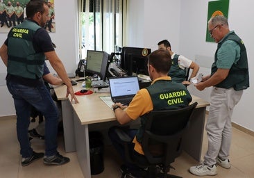 La Guardia Civil detiene a nueve integrantes de un grupo criminal dedicados a estafas online de compraventas de coches