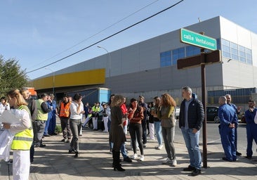 Una explosión en una empresa de productos químicos del Polígono de Toledo deja dos heridos hospitalizados