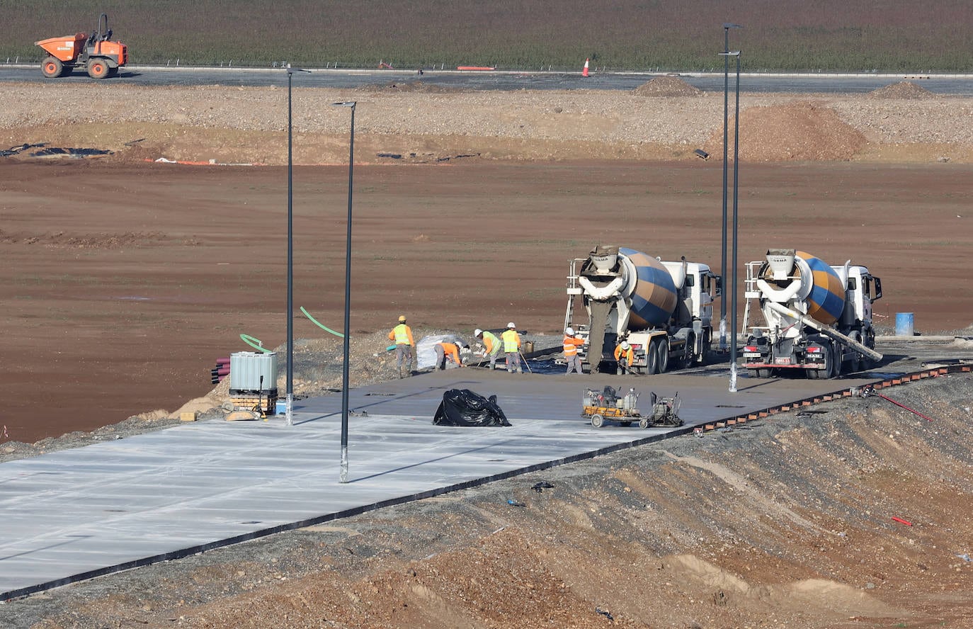 La obra de la Base Logística del Ejército de Tierra en Córdoba, en imágenes