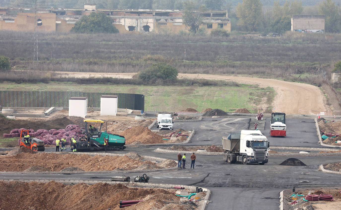 La obra de la Base Logística del Ejército de Tierra en Córdoba, en imágenes