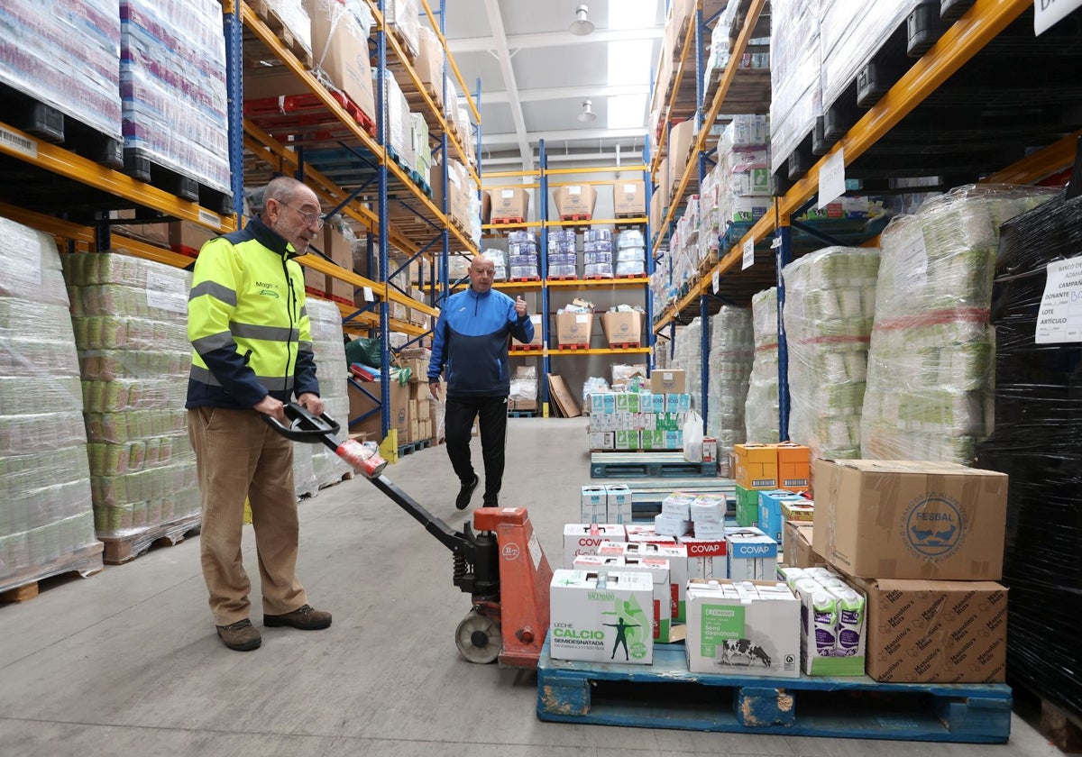 Trabajo en el Banco de Alimentos Medina Azahara de Córdoba