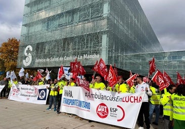 Temor sindical a que la nueva adjudicación del Transporte Sanitario del Sescam recorte derechos de los empleados