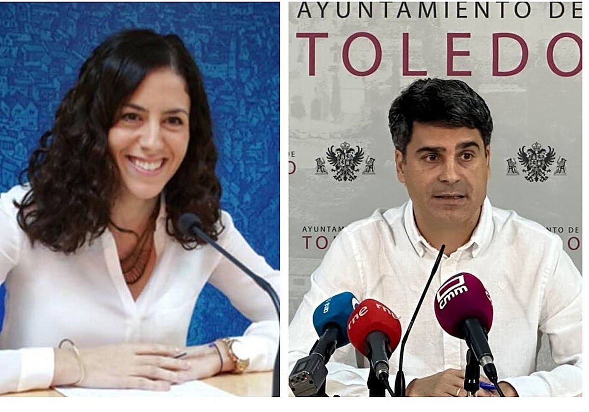 Noelia de la Cruz y Juan José Alcalde