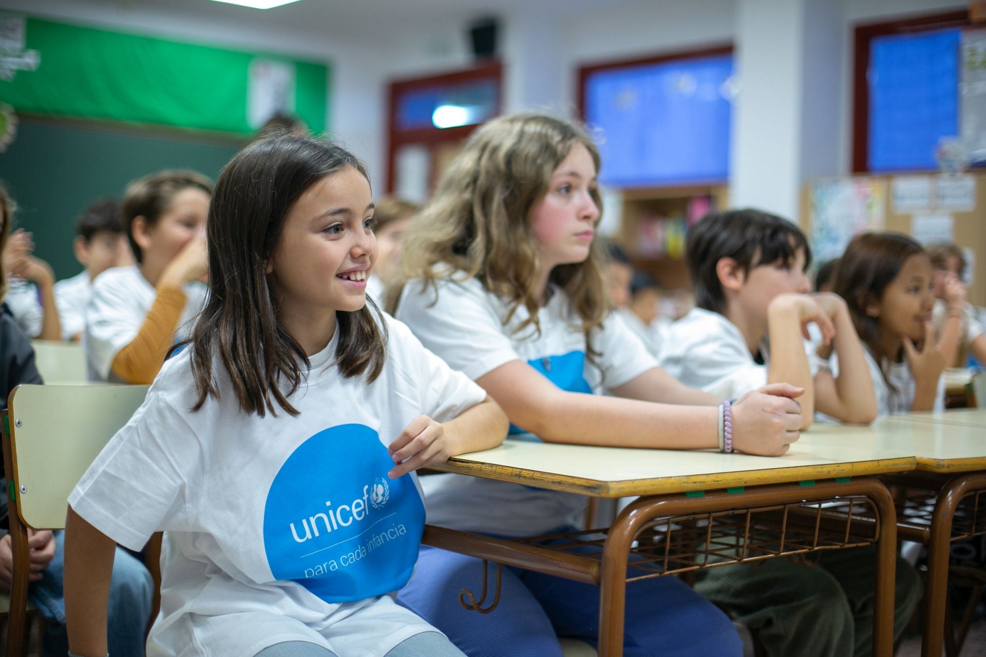 La visita del consejero de Educación al colegio San Lucas y María de Toledo