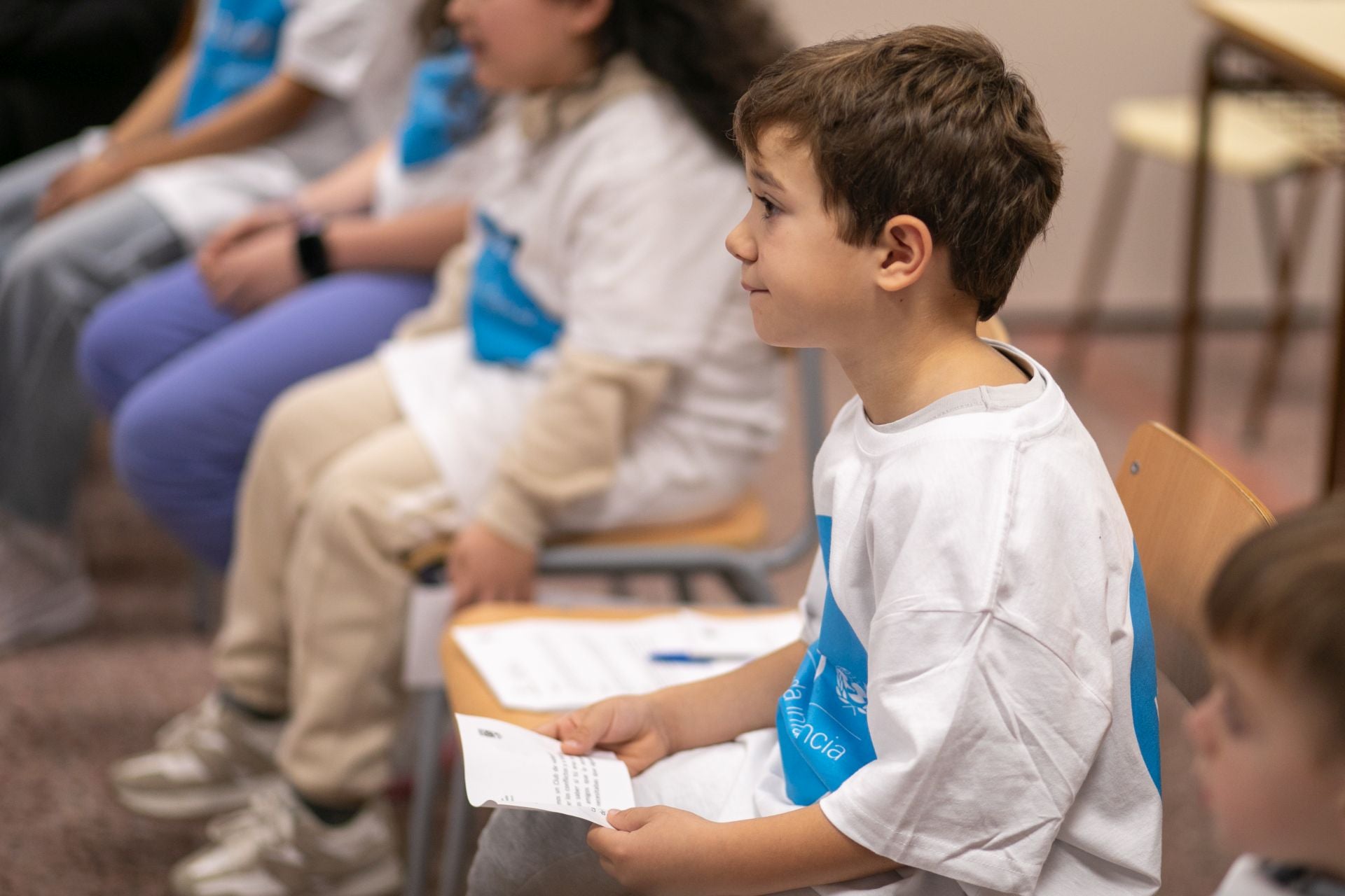 La visita del consejero de Educación al colegio San Lucas y María de Toledo