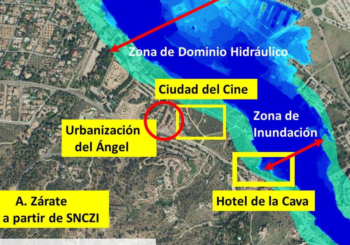 La Ciudad del Cine en Polvorines, más cemento en la ribera del Tajo junto al hotel de la Cava